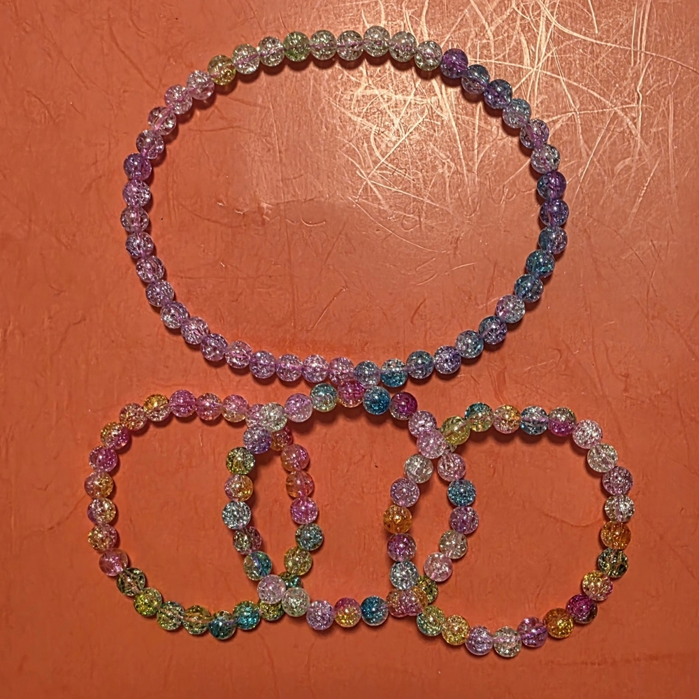 Colorful Beaded Bracelet Set